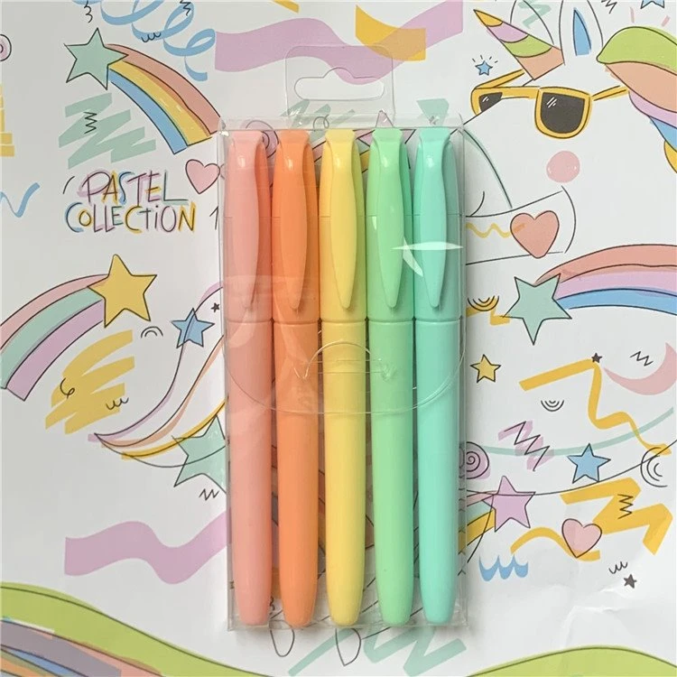 Παστέλ Χρώμα Thin Highlighter Pen