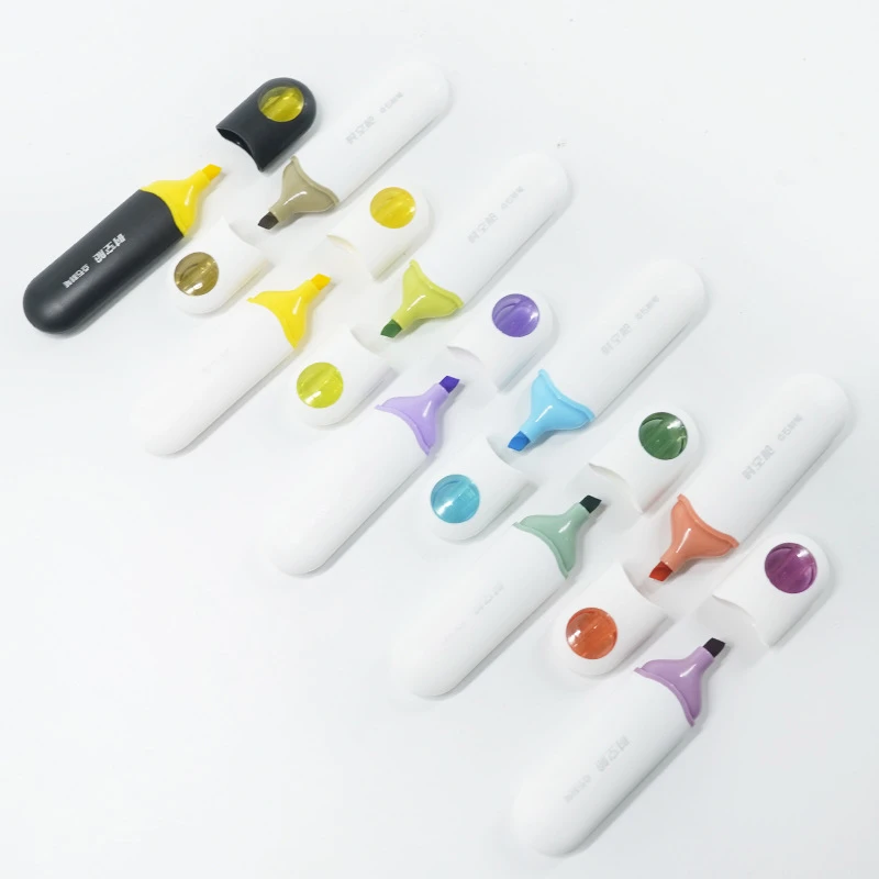 8 τμχ Παστέλ Χρώματα Soft Tip Highlighter