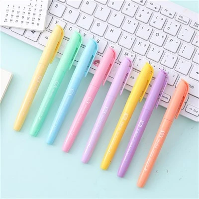 8 Συσκευασία Vintage Colors Chisel Tip Highlighters